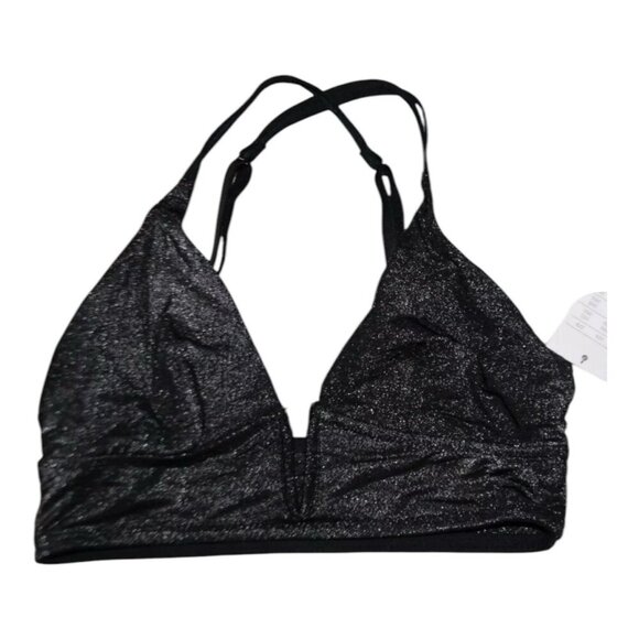 Women's Shimmer Bralette - Auden - Black, Sz M - Picture 1 of 4
